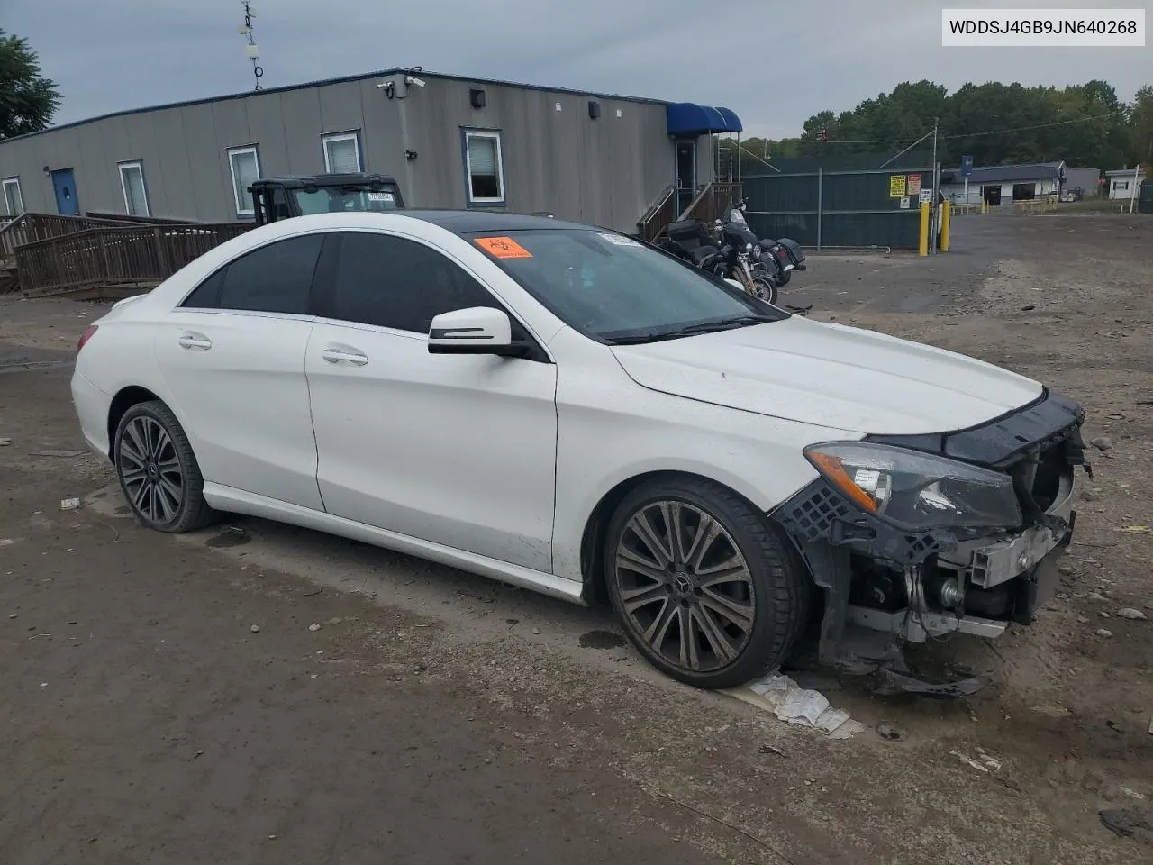 2018 Mercedes-Benz Cla 250 4Matic VIN: WDDSJ4GB9JN640268 Lot: 71993244