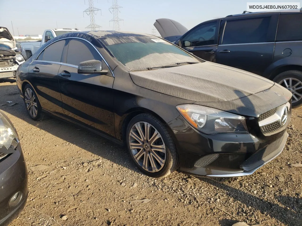 WDDSJ4EB0JN607002 2018 Mercedes-Benz Cla 250