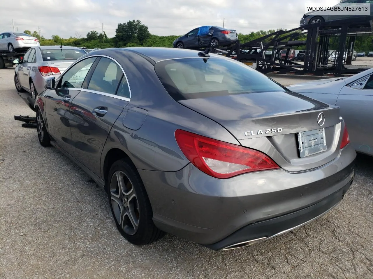 2018 Mercedes-Benz Cla 250 4Matic VIN: WDDSJ4GB5JN527613 Lot: 72509344