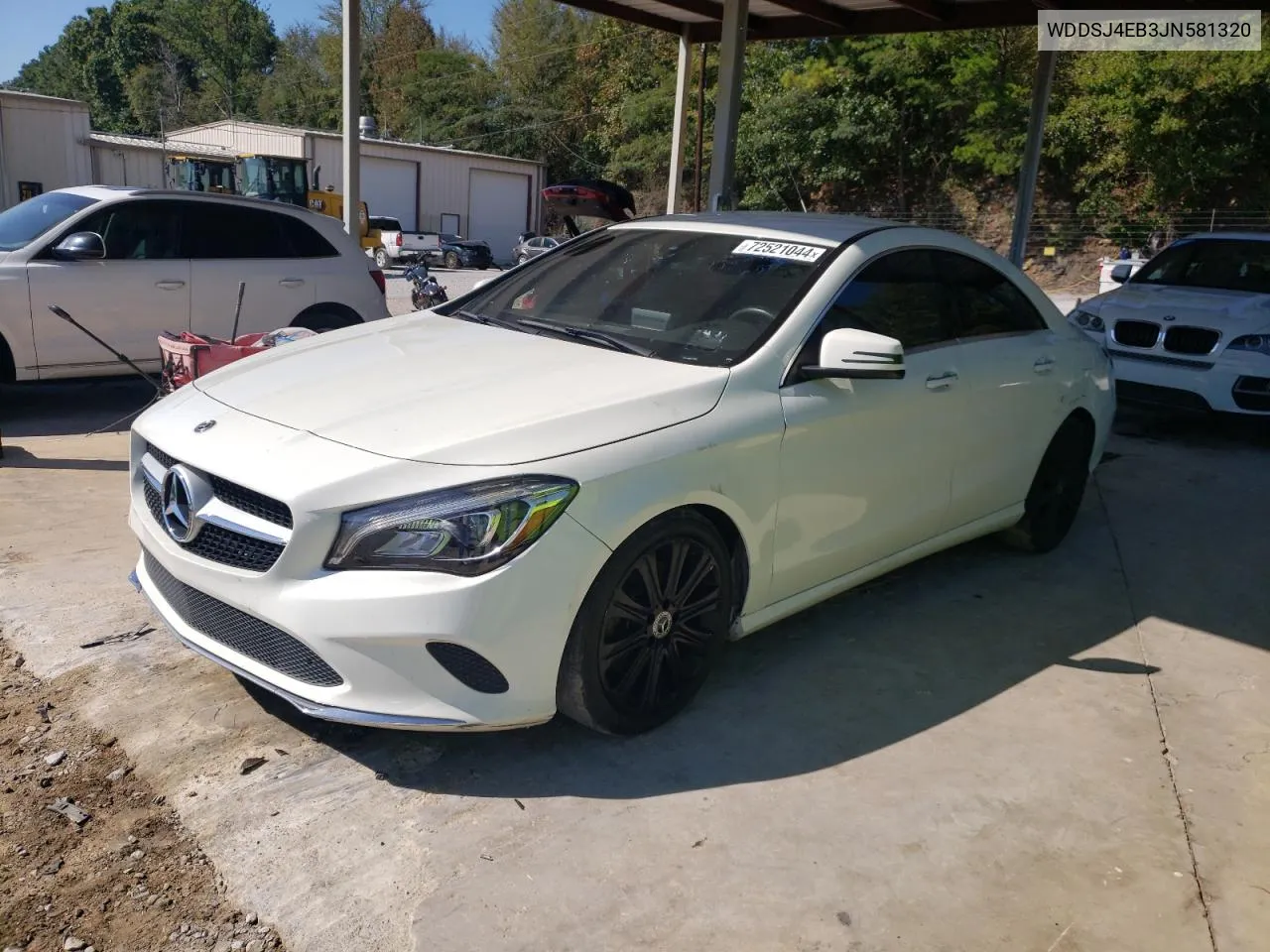 2018 Mercedes-Benz Cla 250 VIN: WDDSJ4EB3JN581320 Lot: 72521044