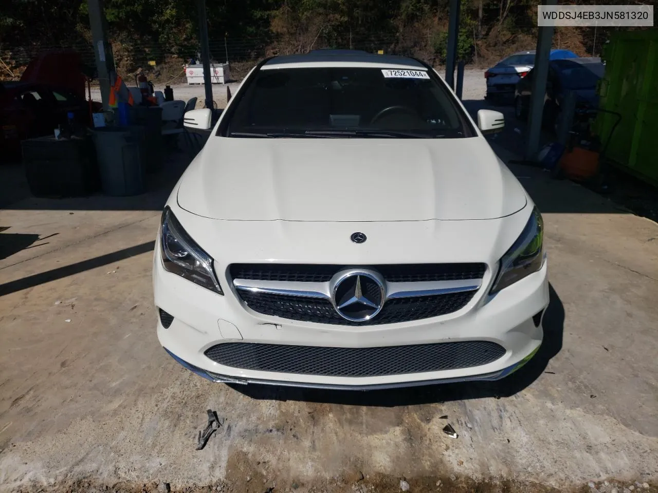 2018 Mercedes-Benz Cla 250 VIN: WDDSJ4EB3JN581320 Lot: 72521044