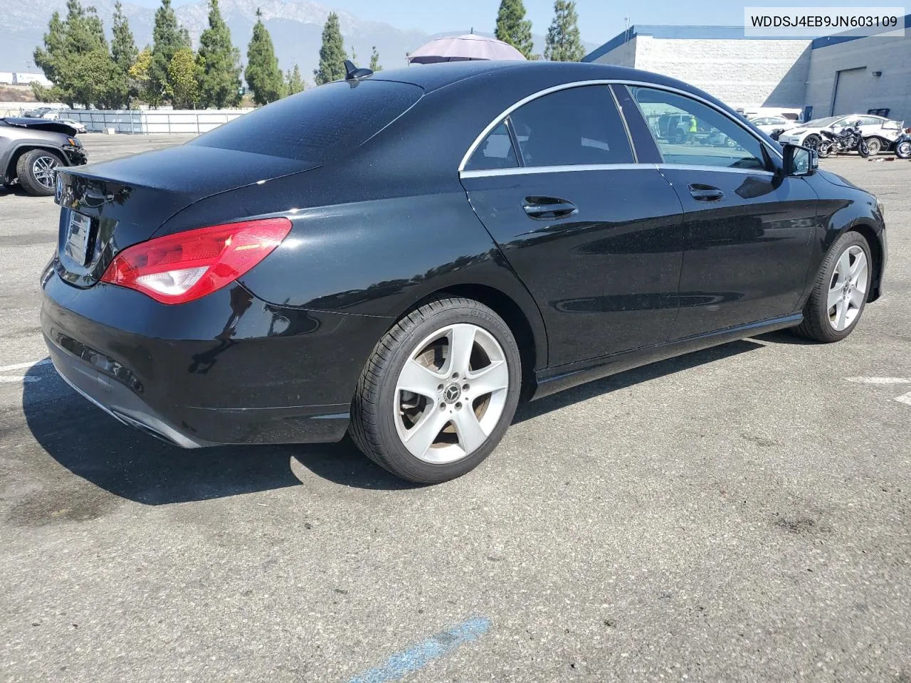 2018 Mercedes-Benz Cla 250 VIN: WDDSJ4EB9JN603109 Lot: 72557434