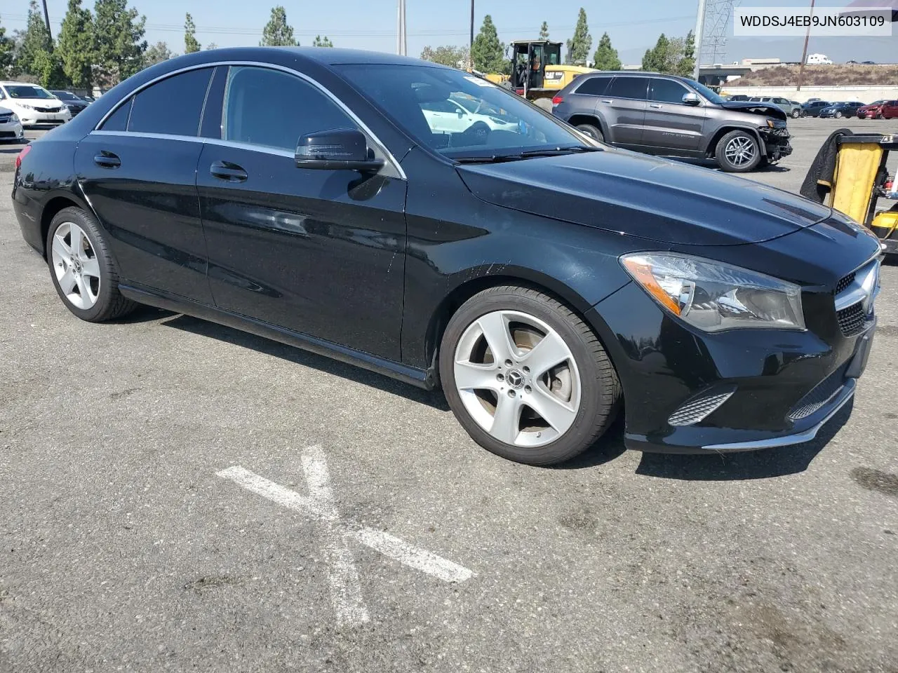 2018 Mercedes-Benz Cla 250 VIN: WDDSJ4EB9JN603109 Lot: 72557434