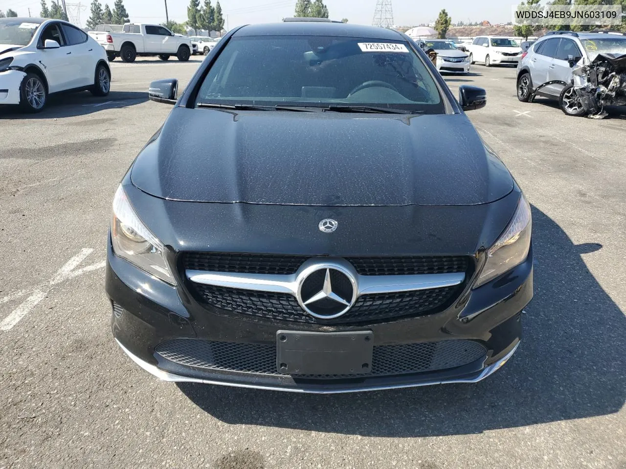 2018 Mercedes-Benz Cla 250 VIN: WDDSJ4EB9JN603109 Lot: 72557434