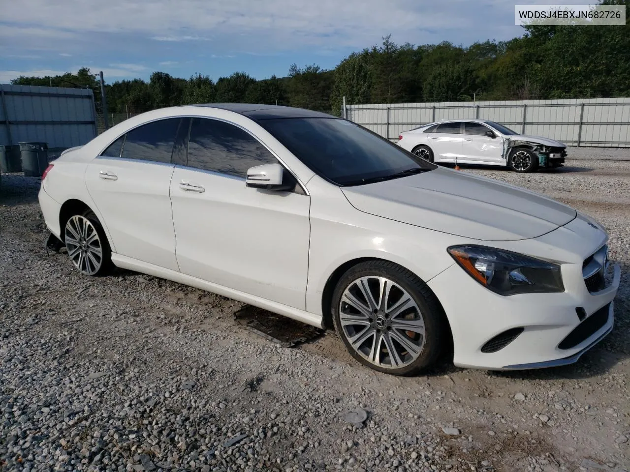 2018 Mercedes-Benz Cla 250 VIN: WDDSJ4EBXJN682726 Lot: 72811594