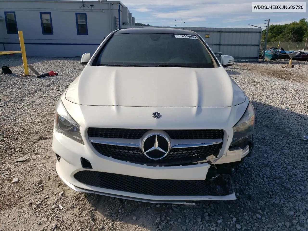 2018 Mercedes-Benz Cla 250 VIN: WDDSJ4EBXJN682726 Lot: 72811594