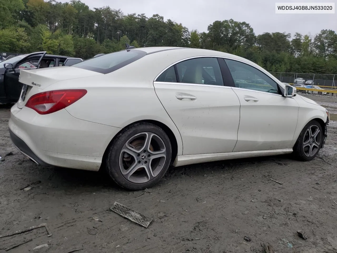 2018 Mercedes-Benz Cla 250 4Matic VIN: WDDSJ4GB8JN533020 Lot: 72962384