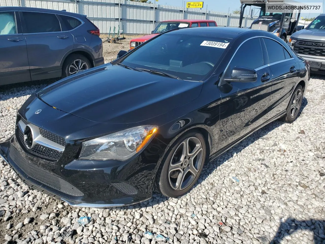 2018 Mercedes-Benz Cla 250 4Matic VIN: WDDSJ4GB8JN557737 Lot: 73009194