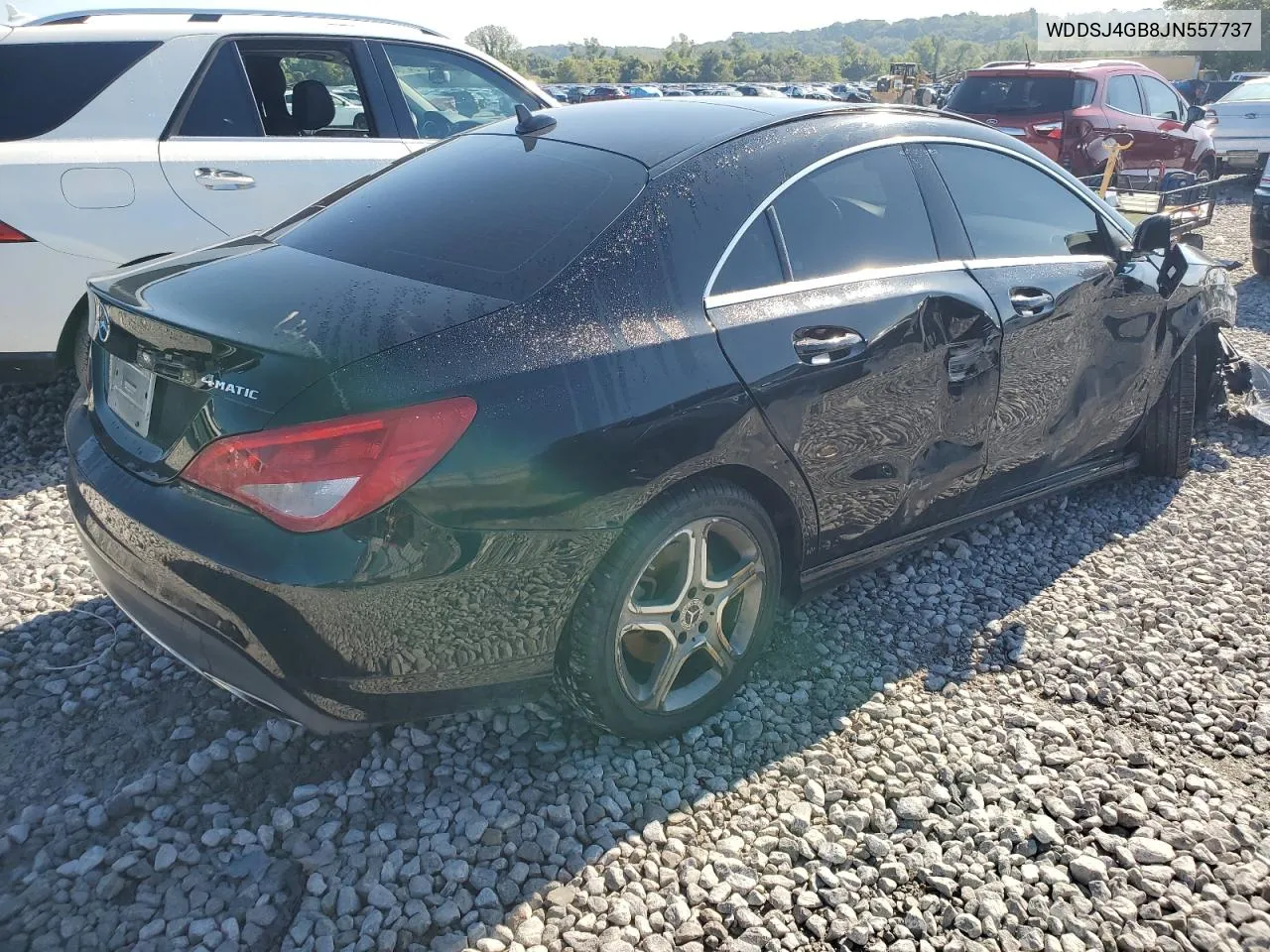 2018 Mercedes-Benz Cla 250 4Matic VIN: WDDSJ4GB8JN557737 Lot: 73009194