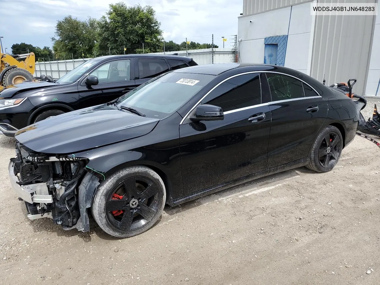 2018 Mercedes-Benz Cla 250 4Matic VIN: WDDSJ4GB1JN648283 Lot: 73013814