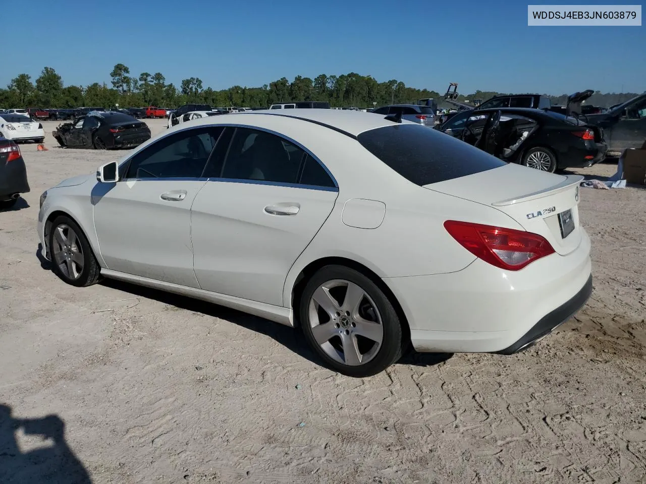 2018 Mercedes-Benz Cla 250 VIN: WDDSJ4EB3JN603879 Lot: 73248094