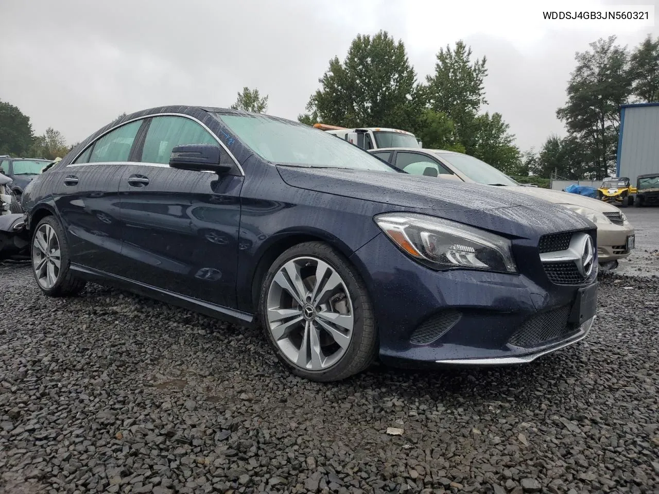 2018 Mercedes-Benz Cla 250 4Matic VIN: WDDSJ4GB3JN560321 Lot: 73273114