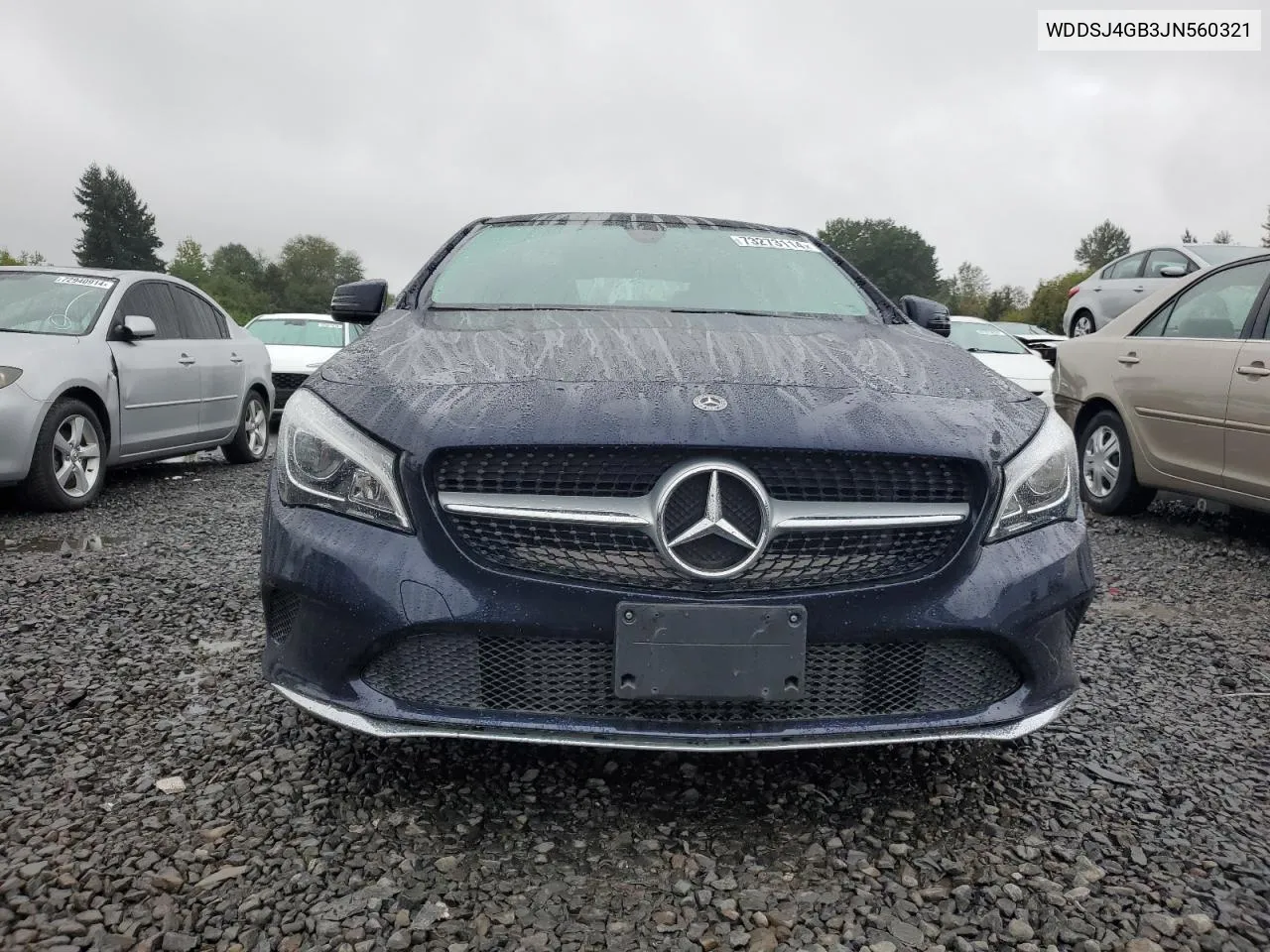 2018 Mercedes-Benz Cla 250 4Matic VIN: WDDSJ4GB3JN560321 Lot: 73273114