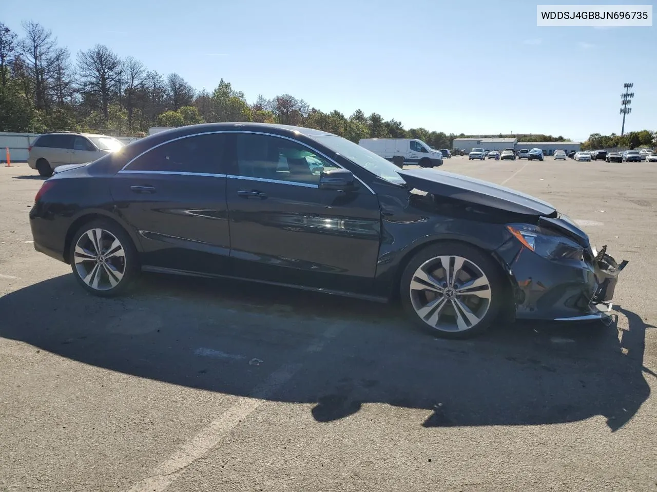 2018 Mercedes-Benz Cla 250 4Matic VIN: WDDSJ4GB8JN696735 Lot: 73463824