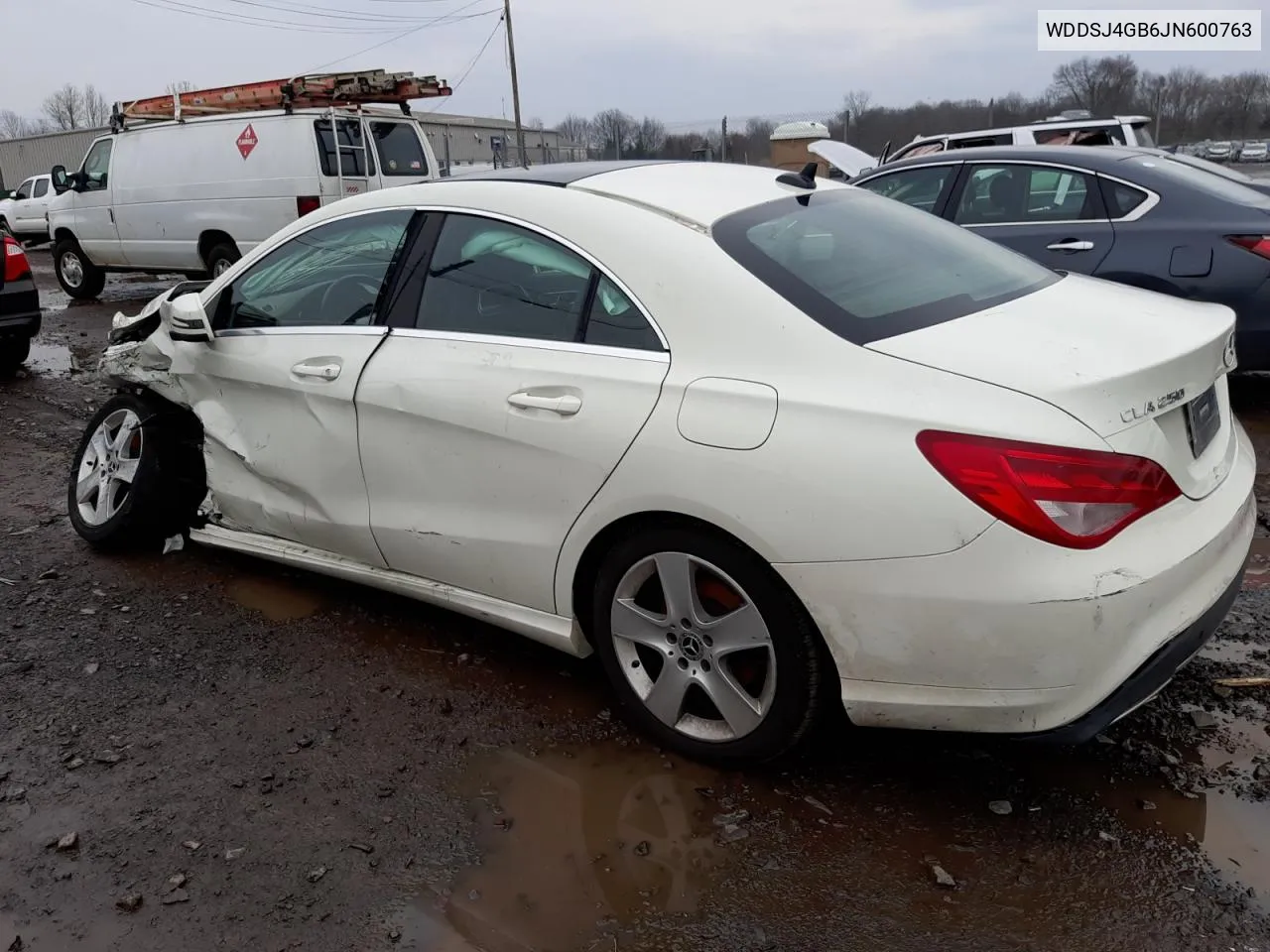 2018 Mercedes-Benz Cla 250 4Matic VIN: WDDSJ4GB6JN600763 Lot: 73566304