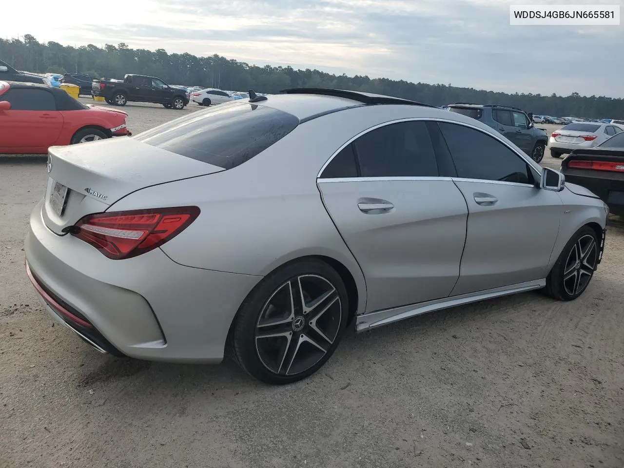 2018 Mercedes-Benz Cla 250 4Matic VIN: WDDSJ4GB6JN665581 Lot: 73590644