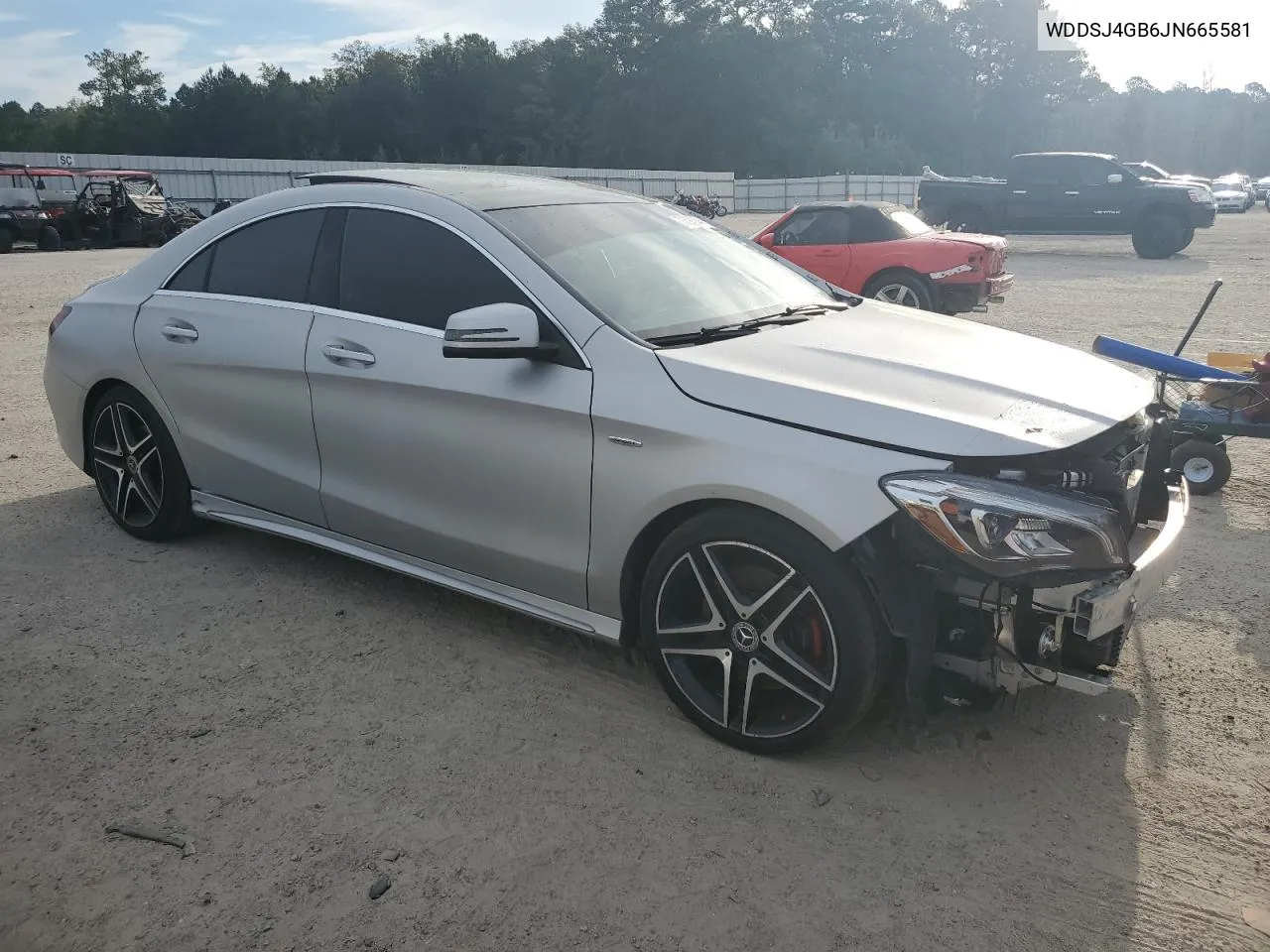 2018 Mercedes-Benz Cla 250 4Matic VIN: WDDSJ4GB6JN665581 Lot: 73590644