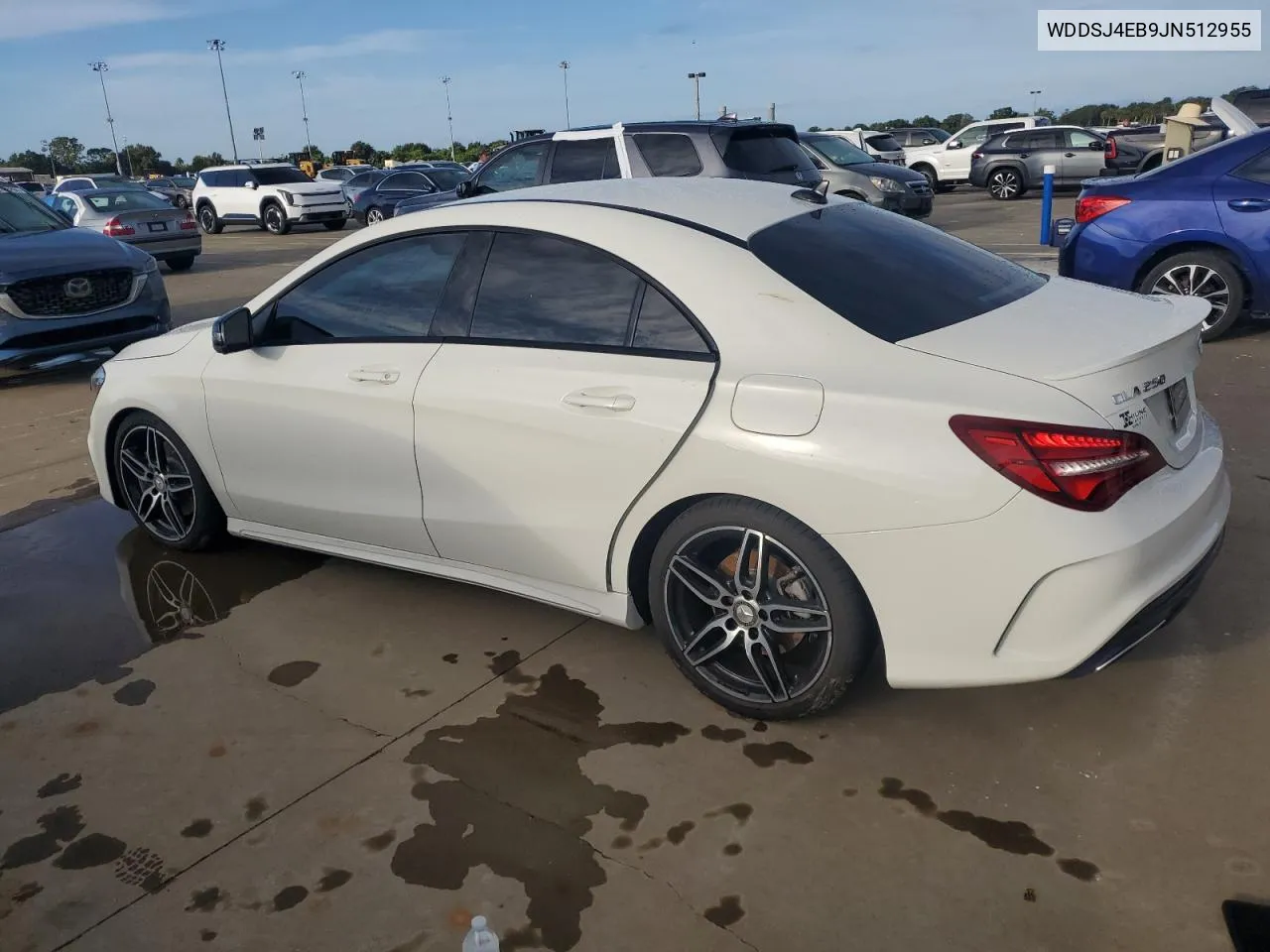 2018 Mercedes-Benz Cla 250 VIN: WDDSJ4EB9JN512955 Lot: 73826574