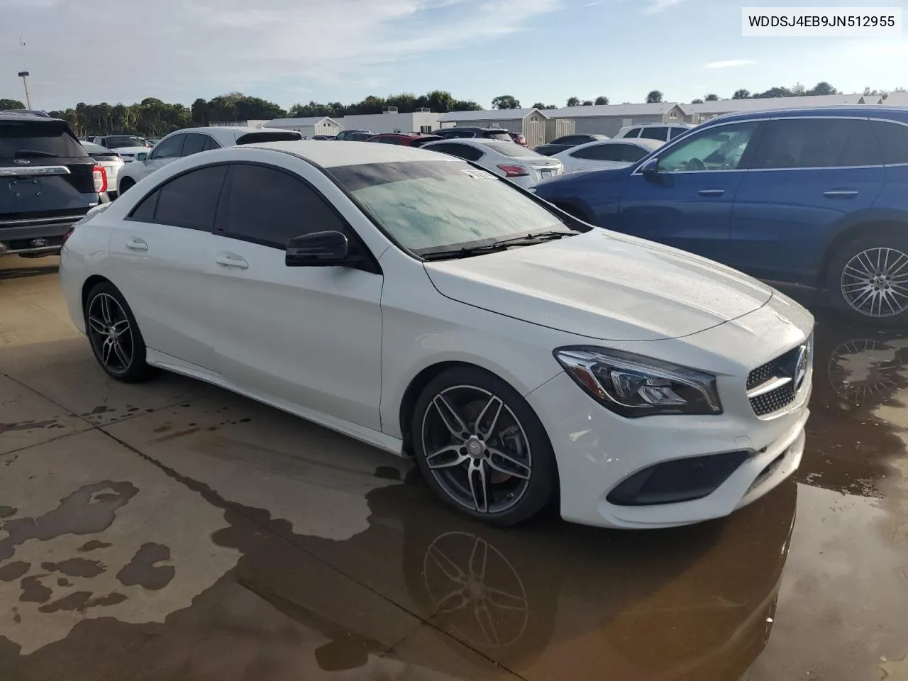 2018 Mercedes-Benz Cla 250 VIN: WDDSJ4EB9JN512955 Lot: 73826574