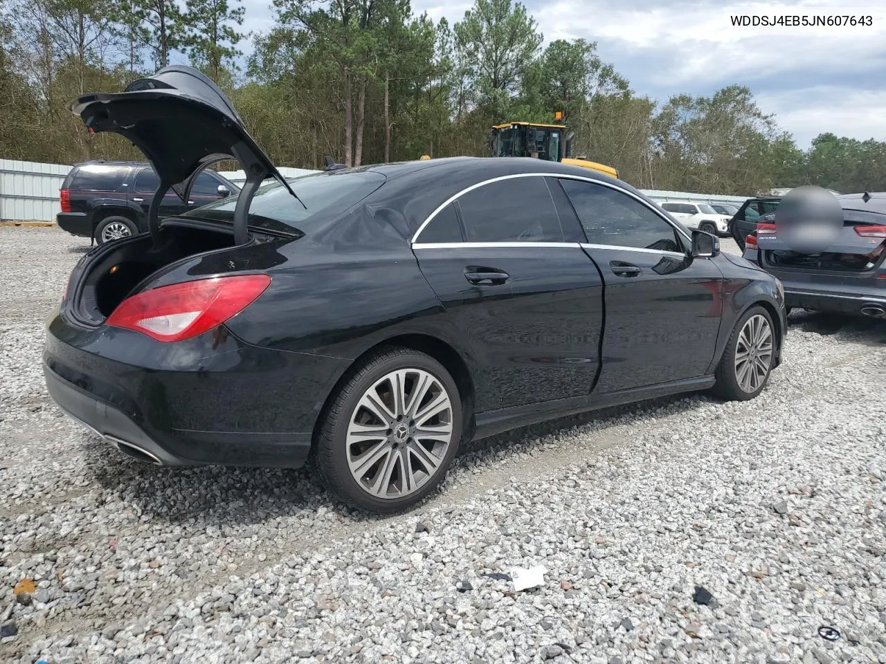 2018 Mercedes-Benz Cla 250 VIN: WDDSJ4EB5JN607643 Lot: 73875584