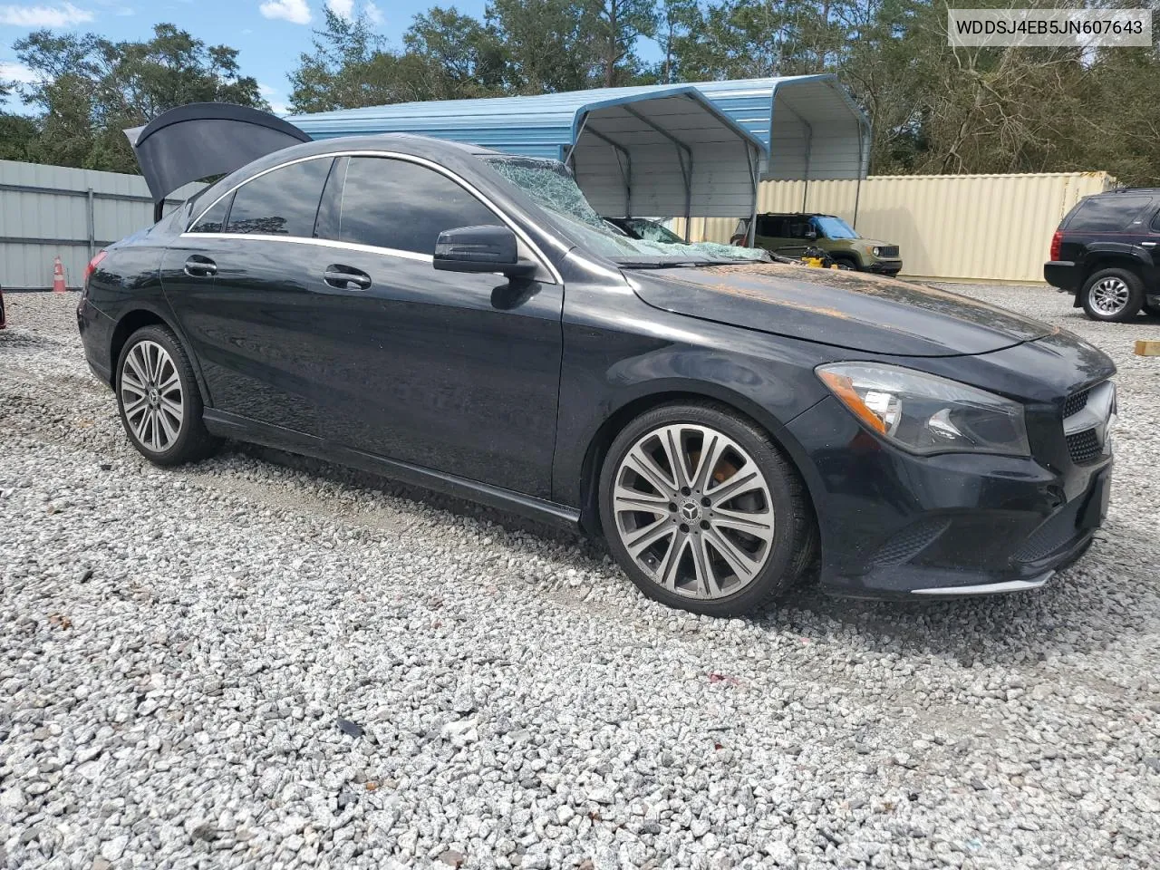 2018 Mercedes-Benz Cla 250 VIN: WDDSJ4EB5JN607643 Lot: 73875584