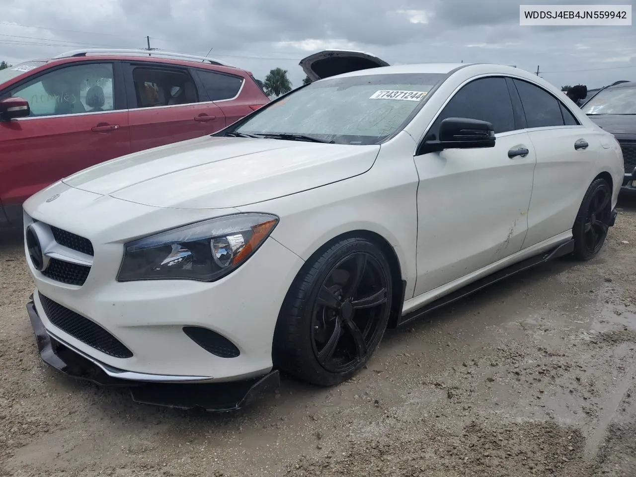 2018 Mercedes-Benz Cla 250 VIN: WDDSJ4EB4JN559942 Lot: 74371244