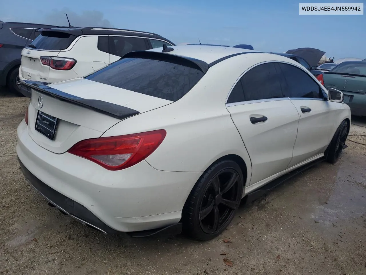 2018 Mercedes-Benz Cla 250 VIN: WDDSJ4EB4JN559942 Lot: 74371244