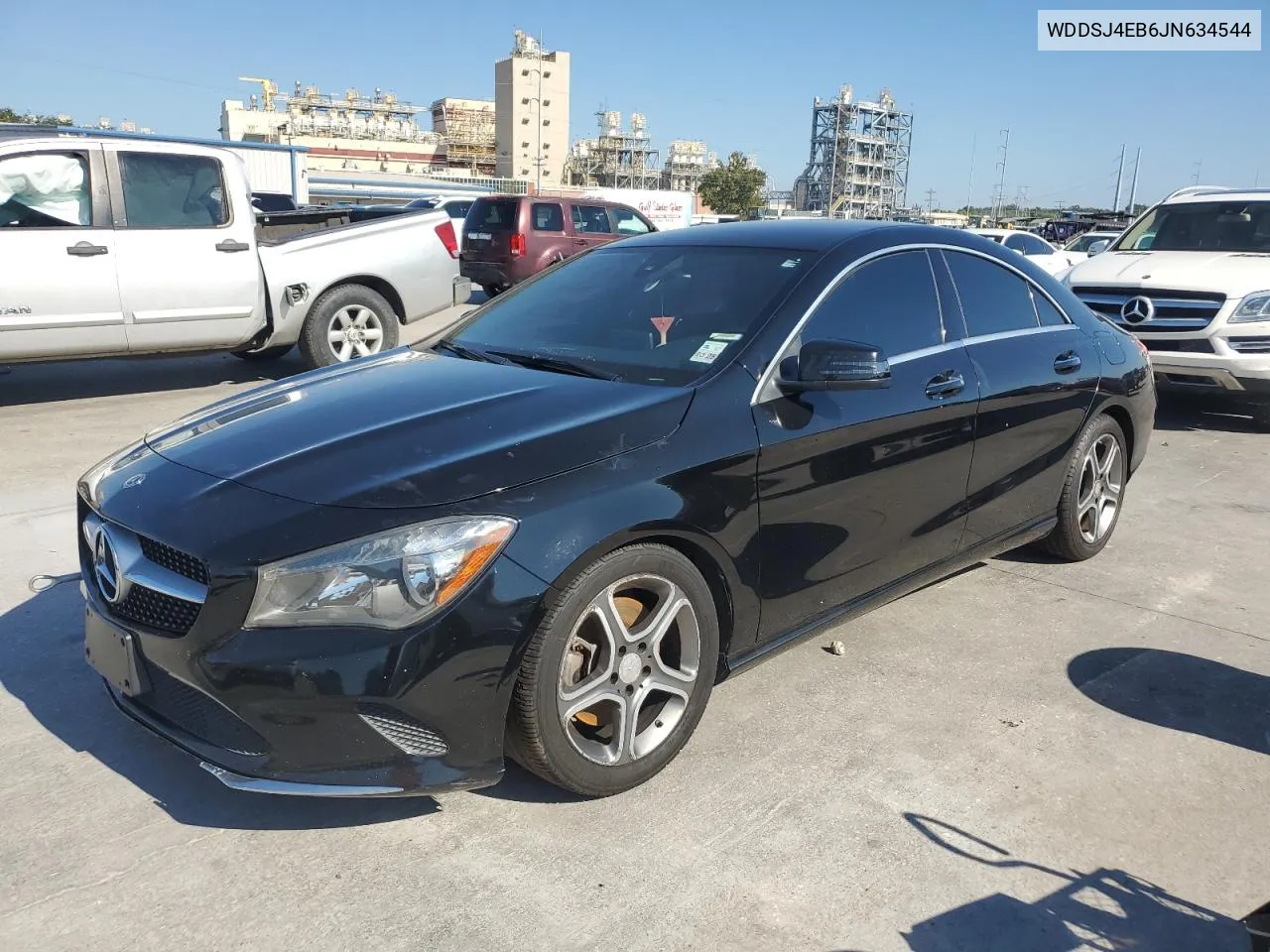 2018 Mercedes-Benz Cla 250 VIN: WDDSJ4EB6JN634544 Lot: 74831184