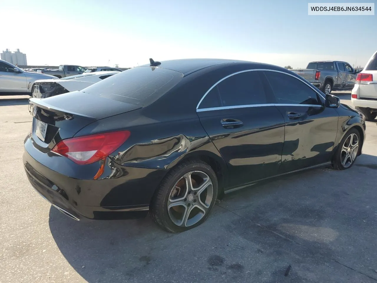 2018 Mercedes-Benz Cla 250 VIN: WDDSJ4EB6JN634544 Lot: 74831184