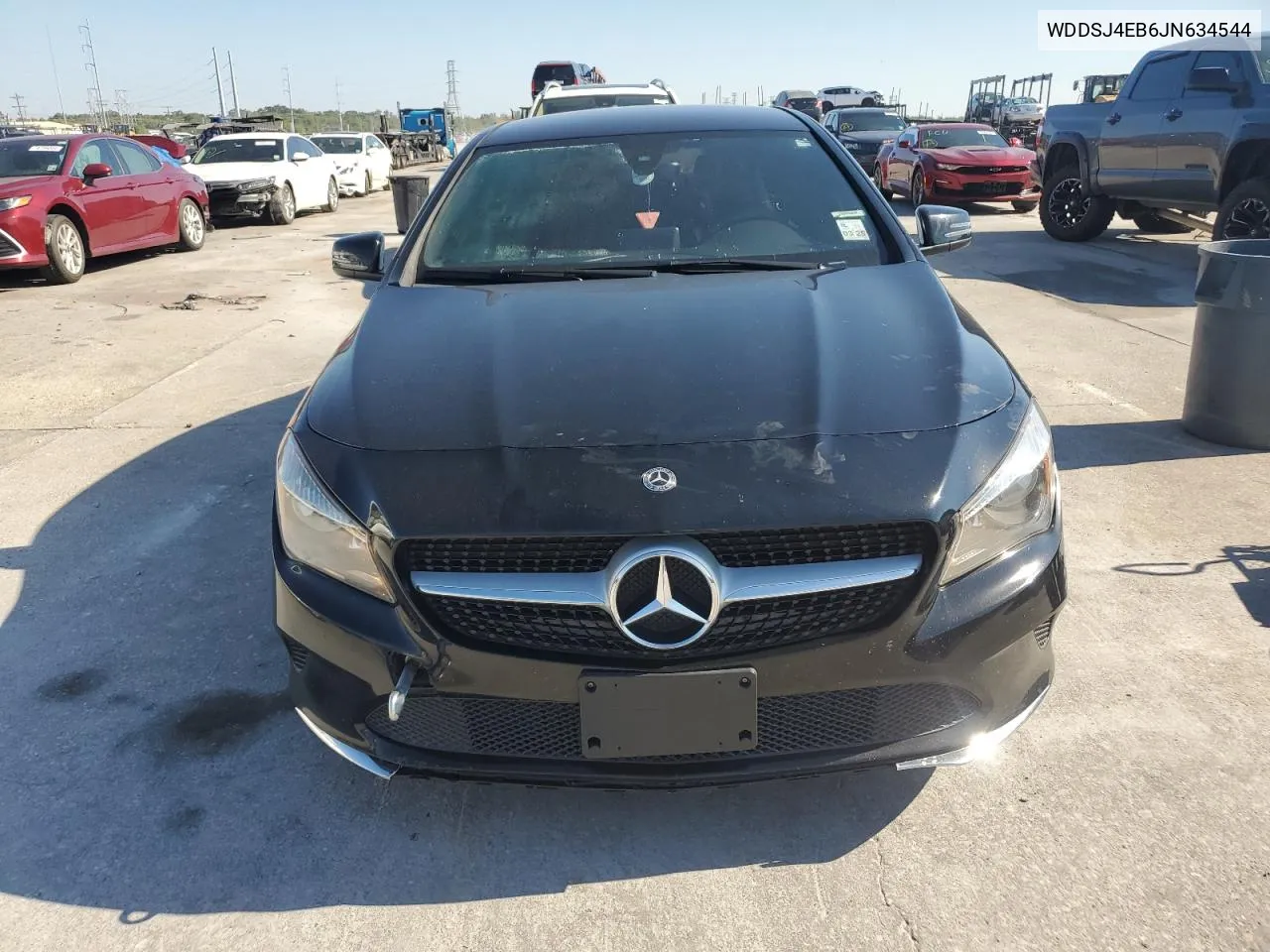 2018 Mercedes-Benz Cla 250 VIN: WDDSJ4EB6JN634544 Lot: 74831184