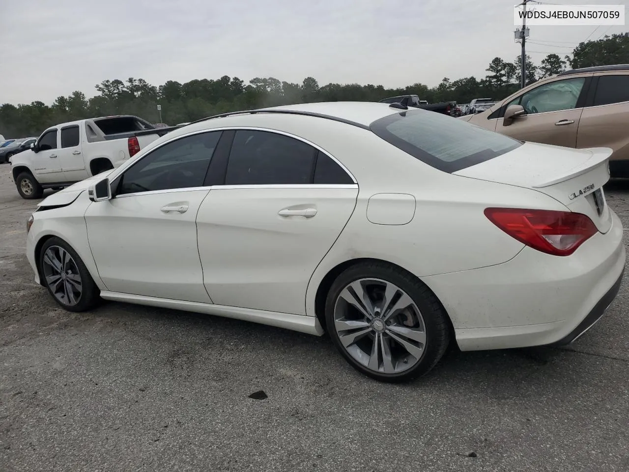 2018 Mercedes-Benz Cla 250 VIN: WDDSJ4EB0JN507059 Lot: 75126454