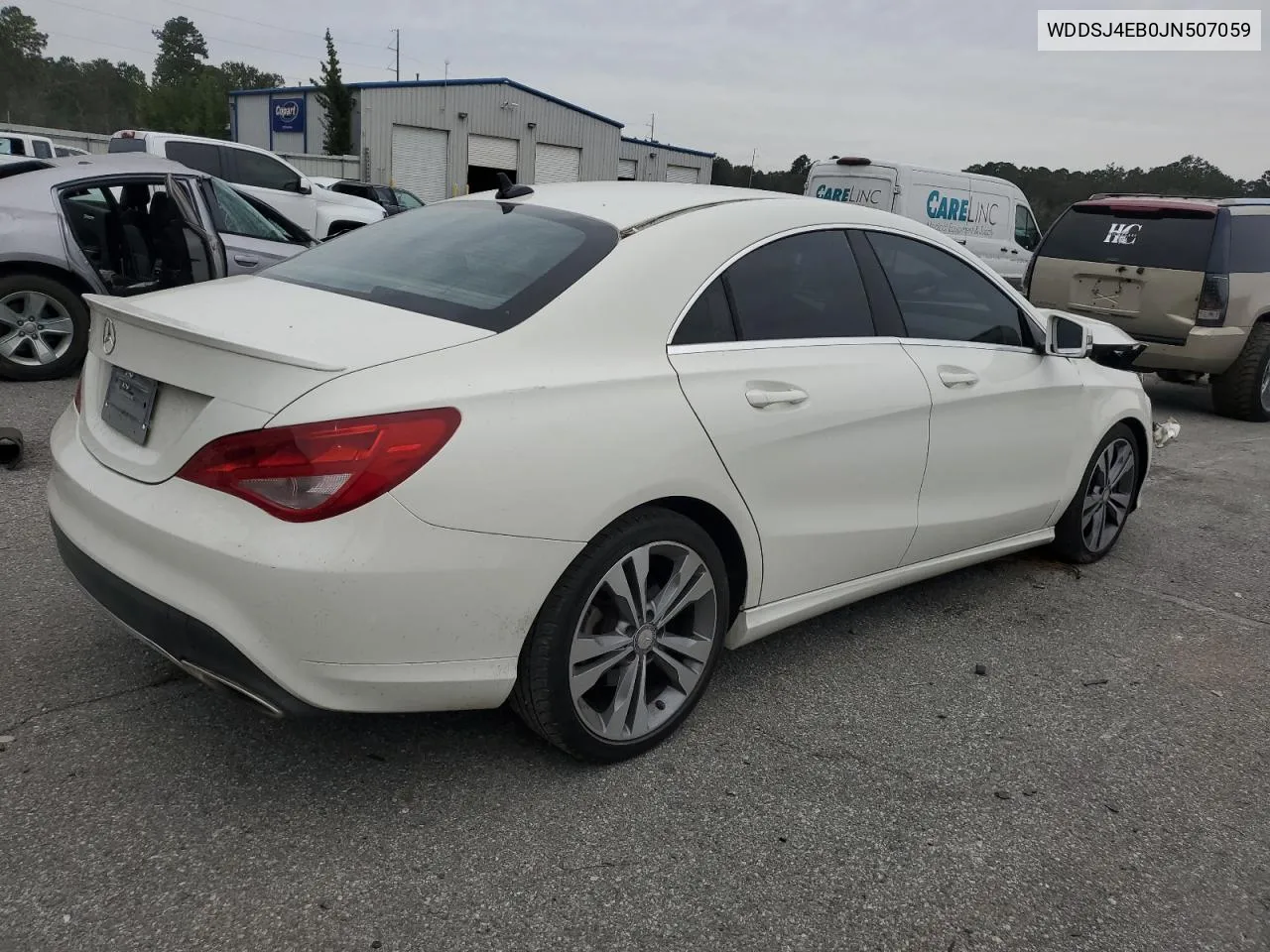 2018 Mercedes-Benz Cla 250 VIN: WDDSJ4EB0JN507059 Lot: 75126454