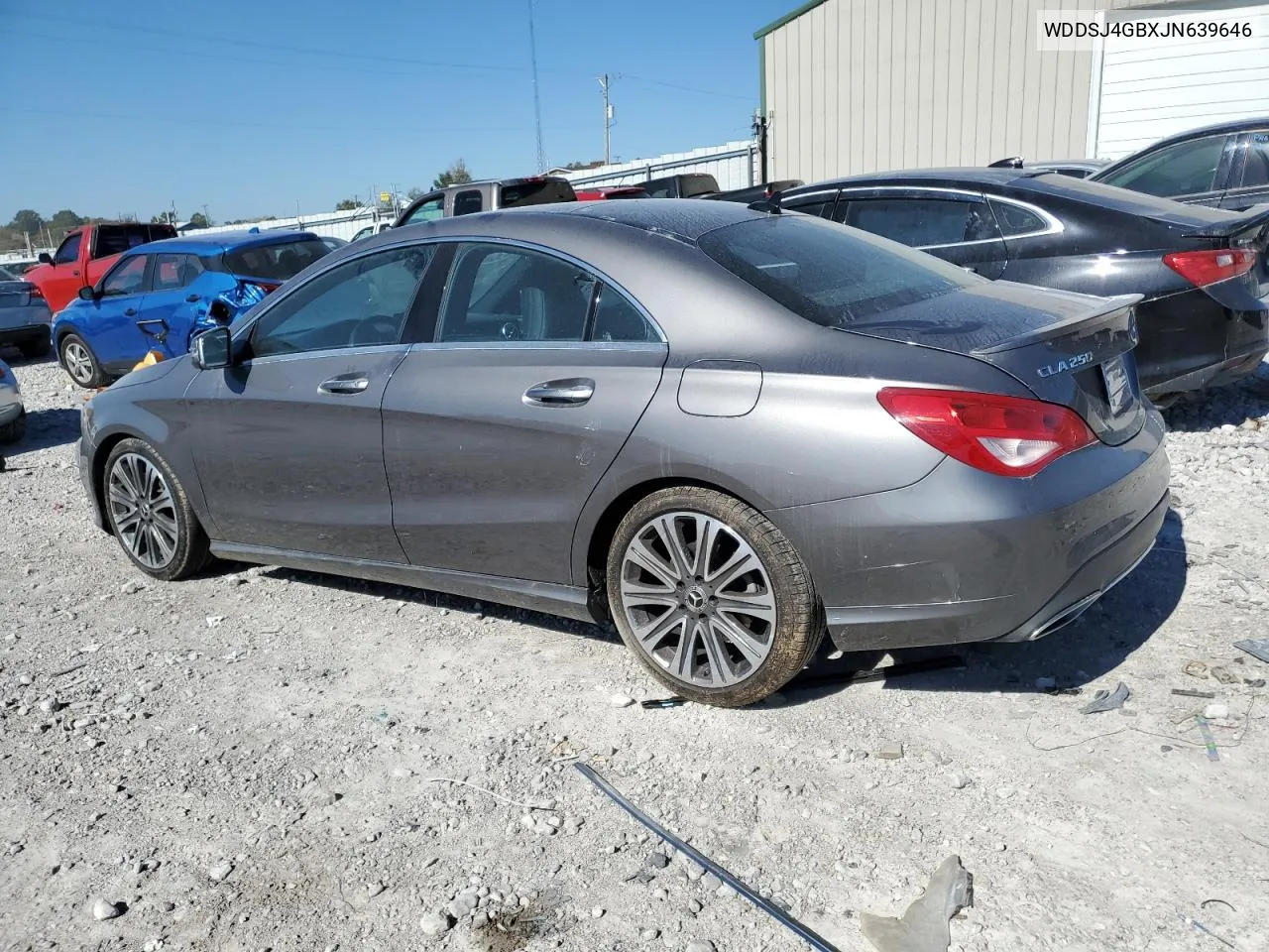 2018 Mercedes-Benz Cla 250 4Matic VIN: WDDSJ4GBXJN639646 Lot: 75238634