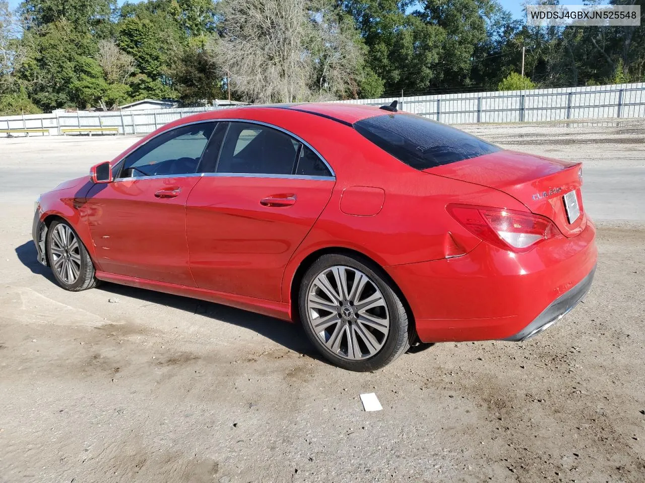 2018 Mercedes-Benz Cla 250 4Matic VIN: WDDSJ4GBXJN525548 Lot: 75945534