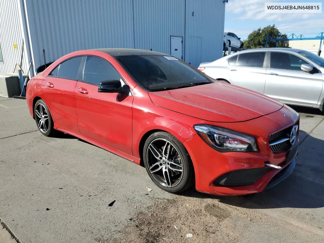 2018 Mercedes-Benz Cla 250 VIN: WDDSJ4EB4JN648815 Lot: 76581644