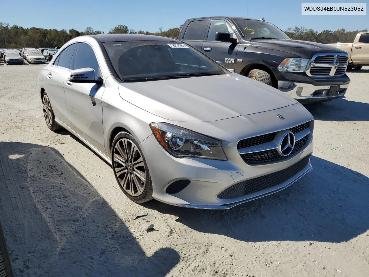 2018 Mercedes-Benz Cla 250 VIN: WDDSJ4EB0JN523052 Lot: 76914284