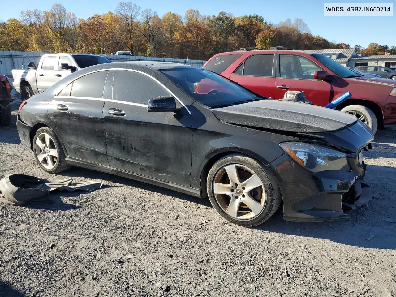 2018 Mercedes-Benz Cla 250 4Matic VIN: WDDSJ4GB7JN660714 Lot: 76952104