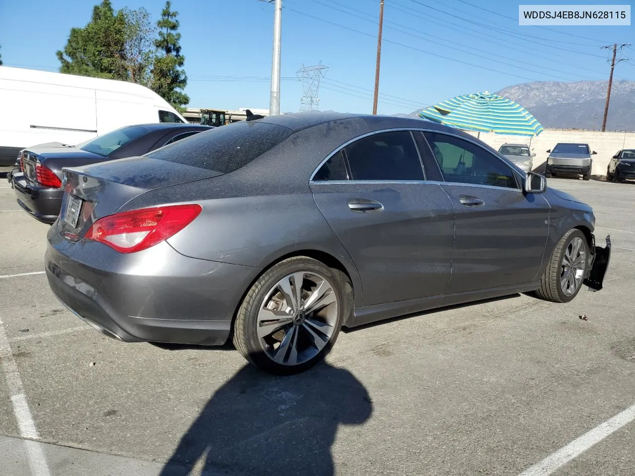 2018 Mercedes-Benz Cla 250 VIN: WDDSJ4EB8JN628115 Lot: 76953894