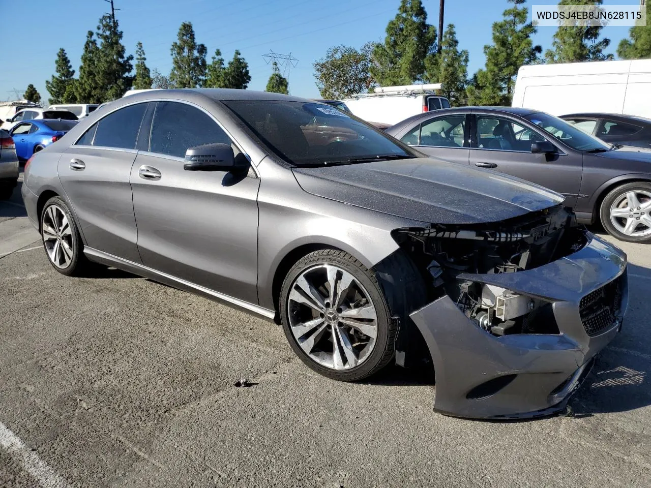 2018 Mercedes-Benz Cla 250 VIN: WDDSJ4EB8JN628115 Lot: 76953894