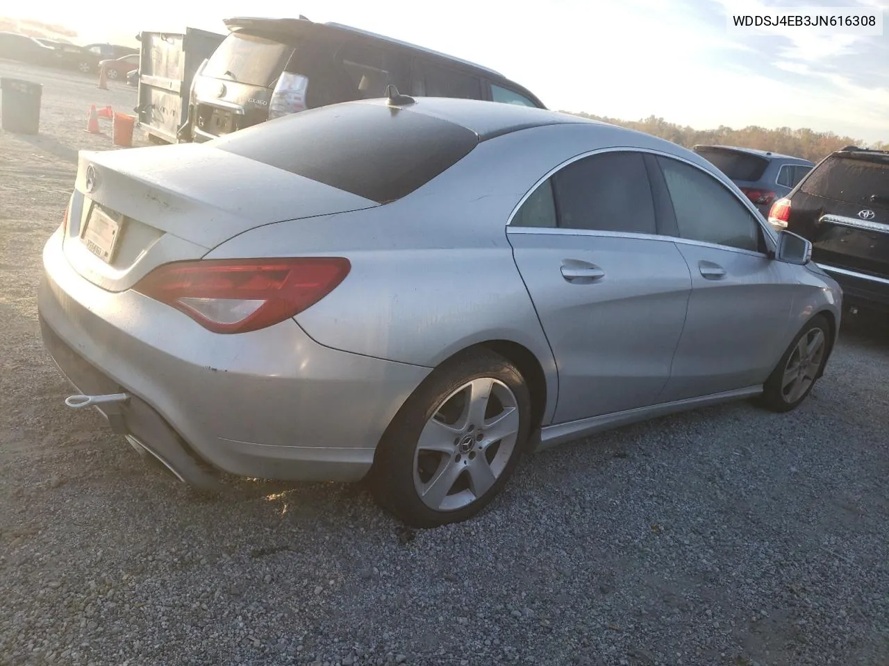 2018 Mercedes-Benz Cla 250 VIN: WDDSJ4EB3JN616308 Lot: 76959774