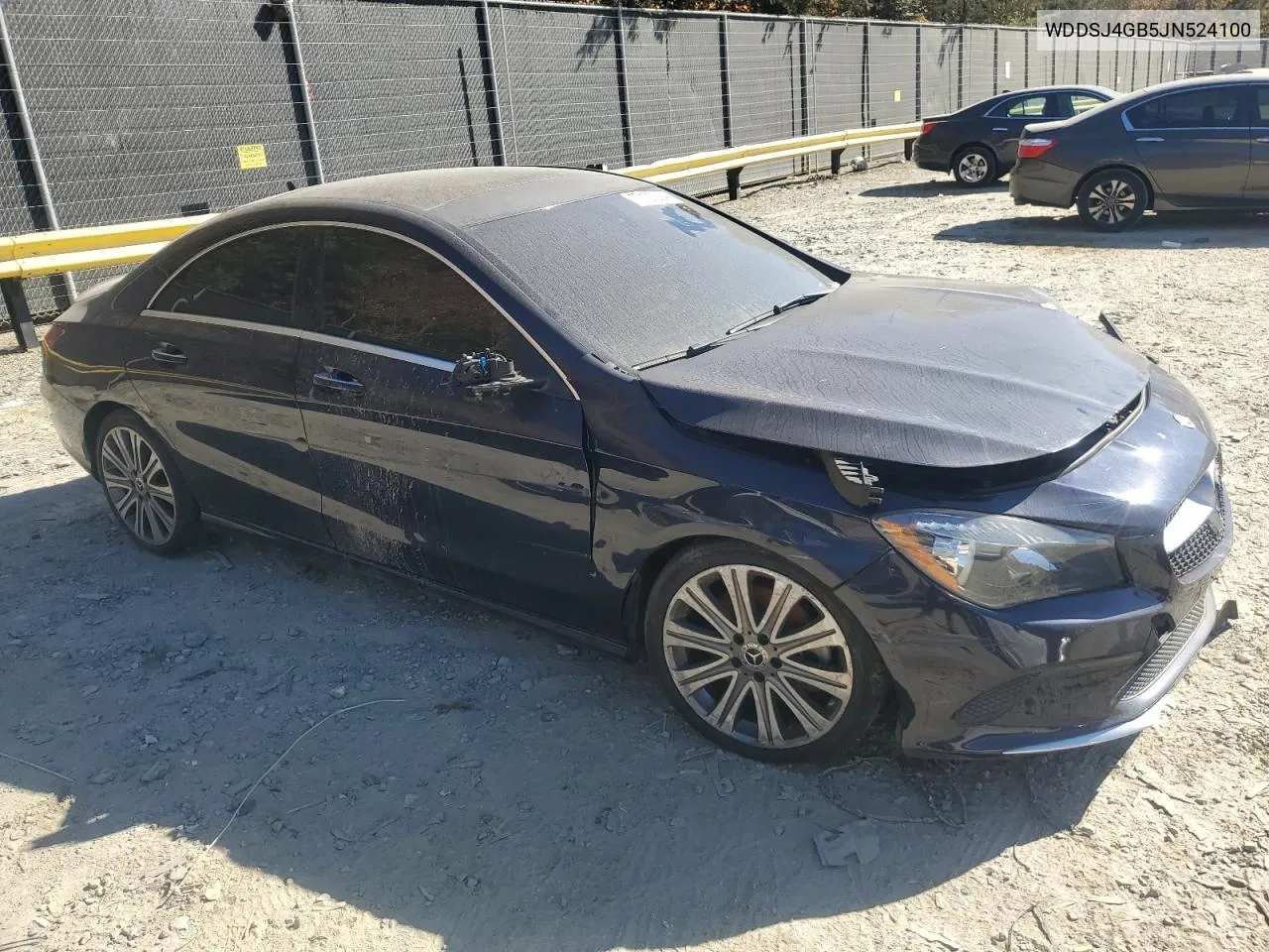 2018 Mercedes-Benz Cla 250 4Matic VIN: WDDSJ4GB5JN524100 Lot: 77137224