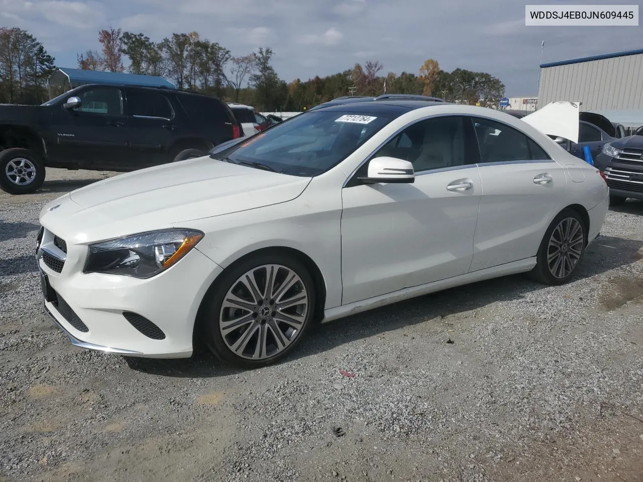 2018 Mercedes-Benz Cla 250 VIN: WDDSJ4EB0JN609445 Lot: 77212764