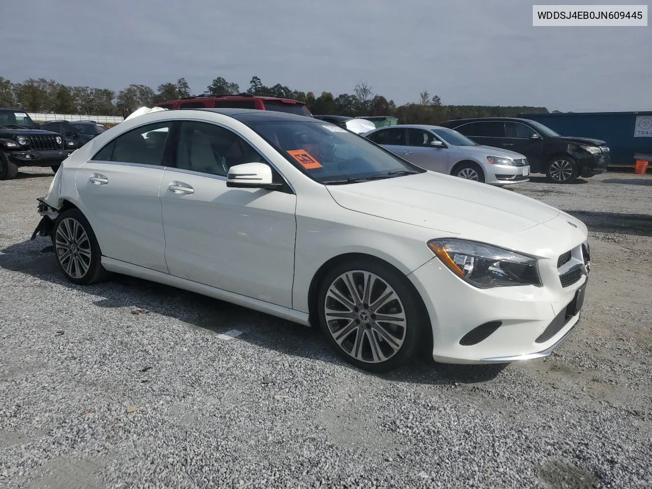 2018 Mercedes-Benz Cla 250 VIN: WDDSJ4EB0JN609445 Lot: 77212764