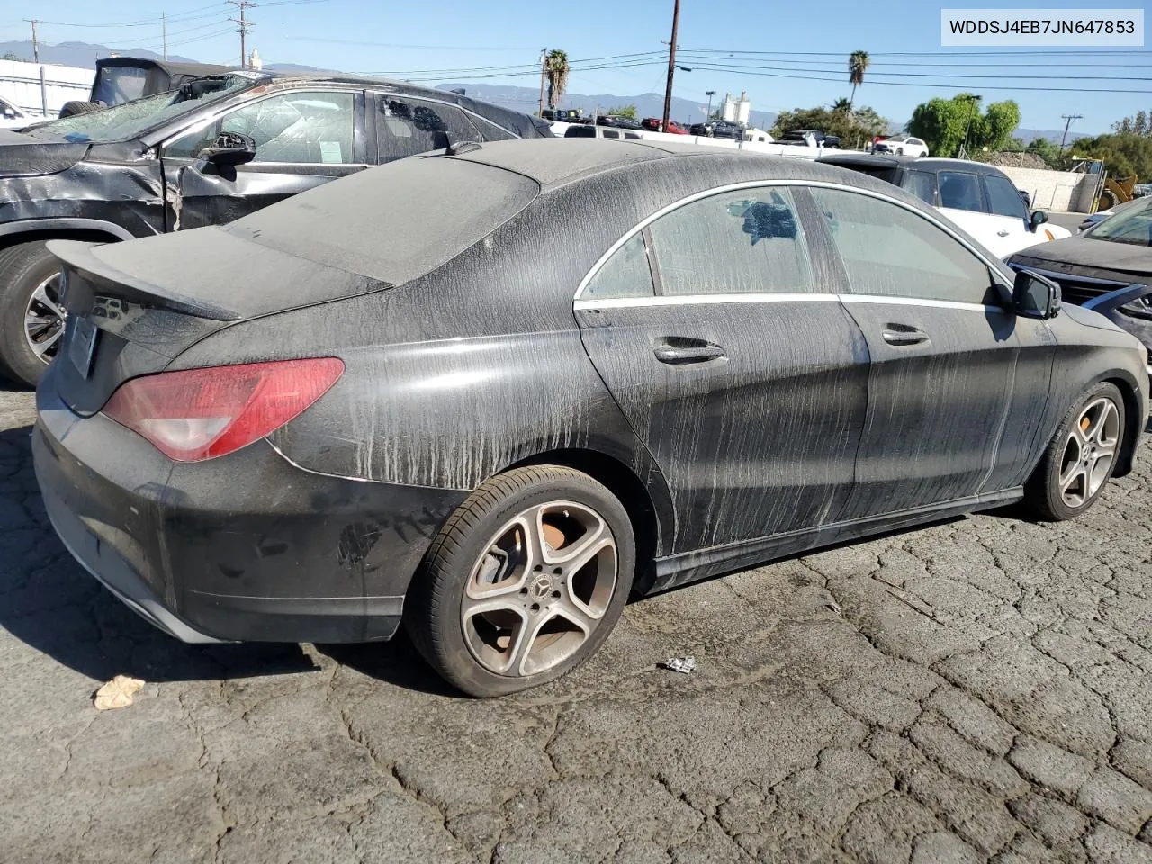 2018 Mercedes-Benz Cla 250 VIN: WDDSJ4EB7JN647853 Lot: 77281174