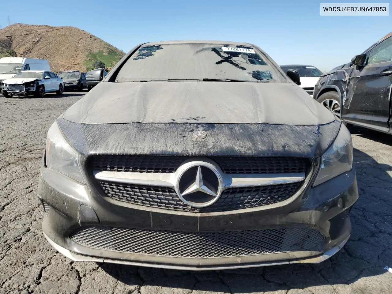 2018 Mercedes-Benz Cla 250 VIN: WDDSJ4EB7JN647853 Lot: 77281174