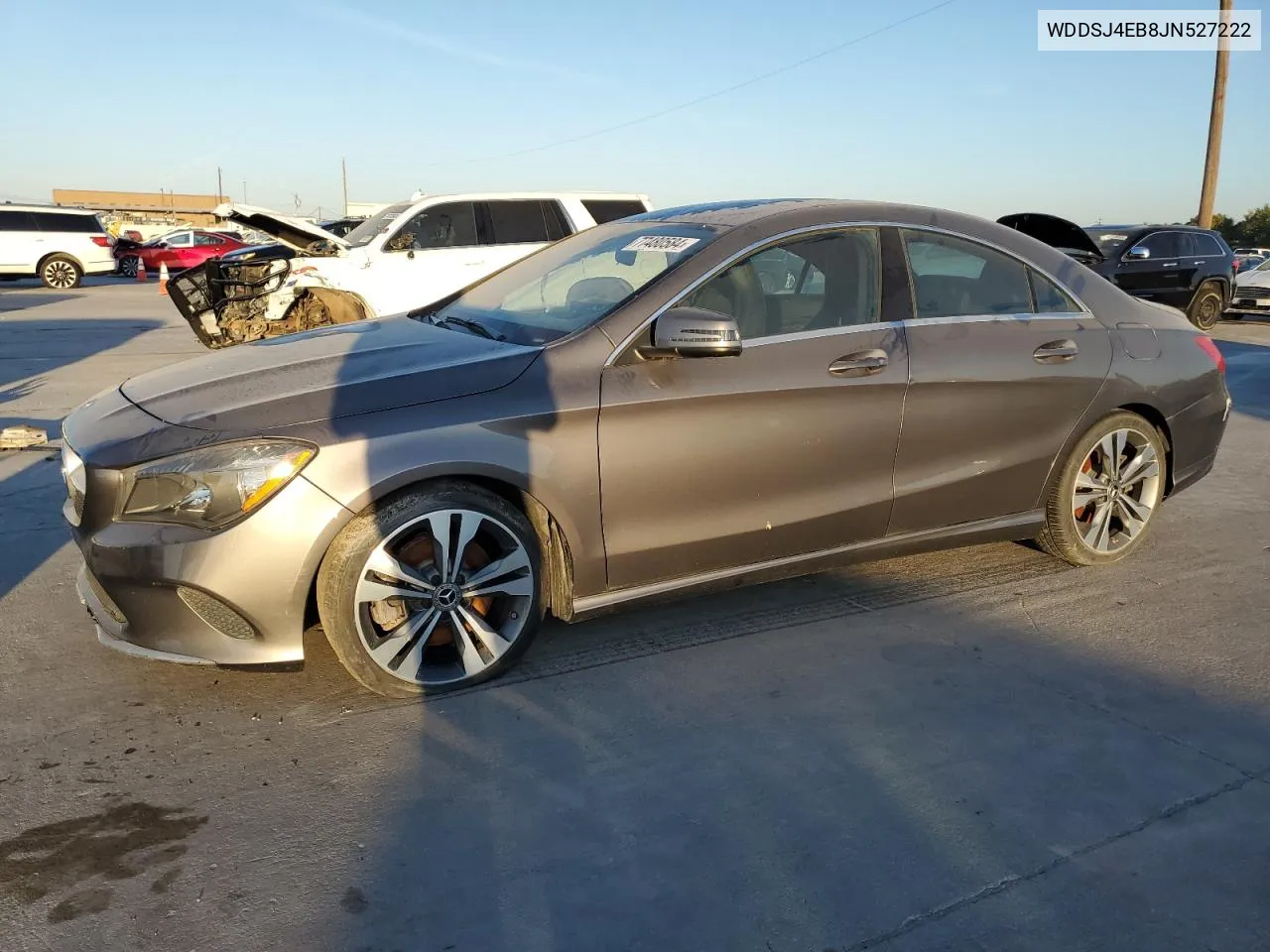 2018 Mercedes-Benz Cla 250 VIN: WDDSJ4EB8JN527222 Lot: 77480584