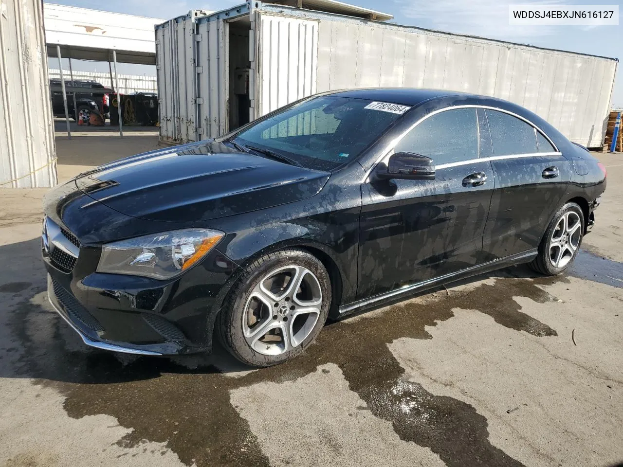 2018 Mercedes-Benz Cla 250 VIN: WDDSJ4EBXJN616127 Lot: 77824064