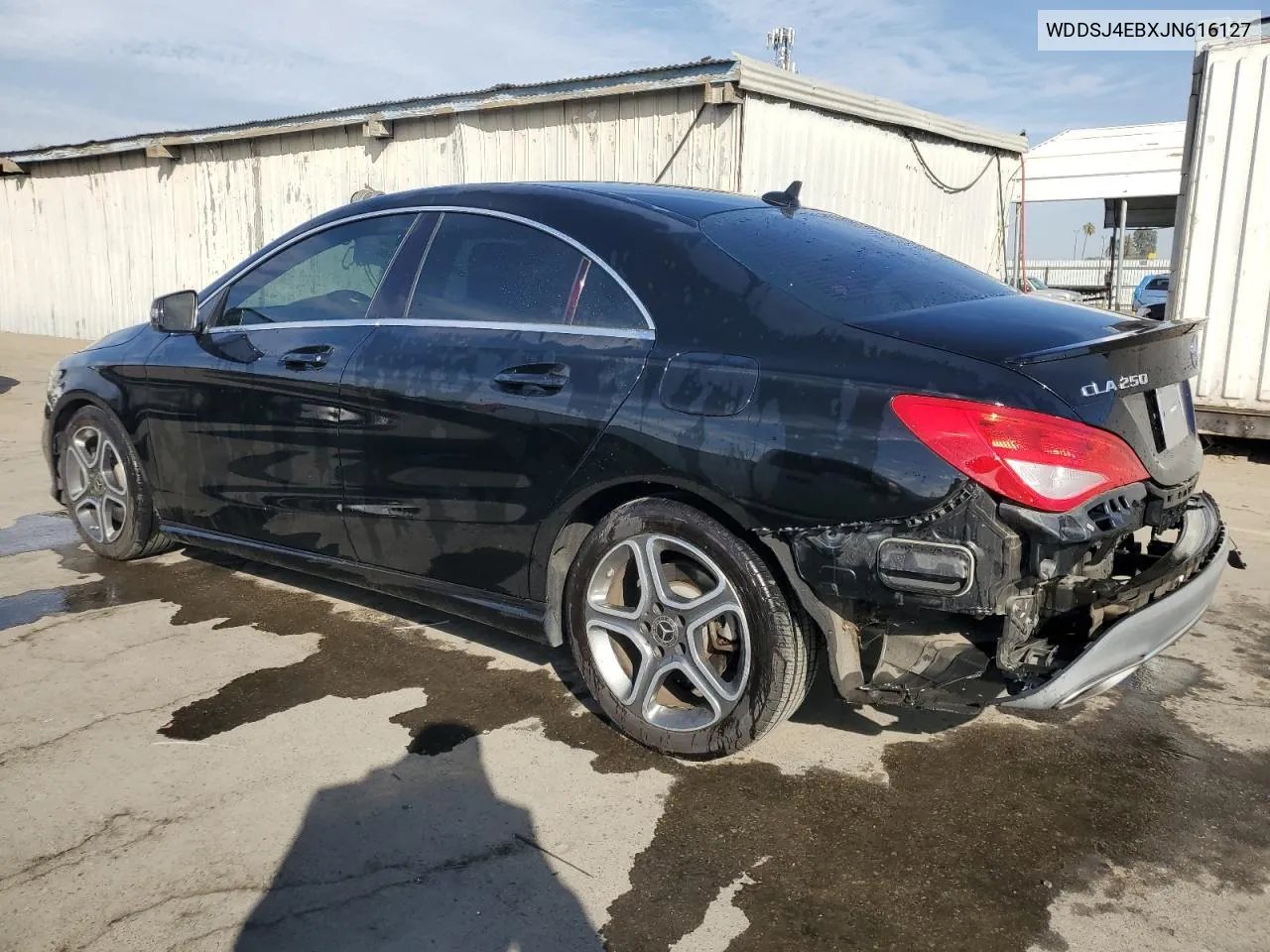 2018 Mercedes-Benz Cla 250 VIN: WDDSJ4EBXJN616127 Lot: 77824064