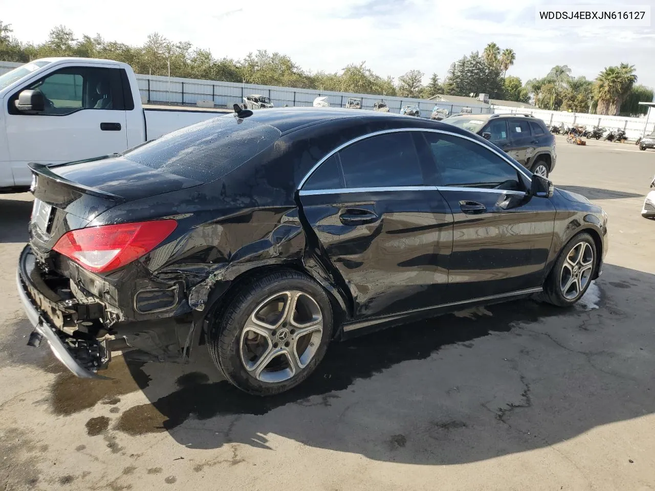 2018 Mercedes-Benz Cla 250 VIN: WDDSJ4EBXJN616127 Lot: 77824064