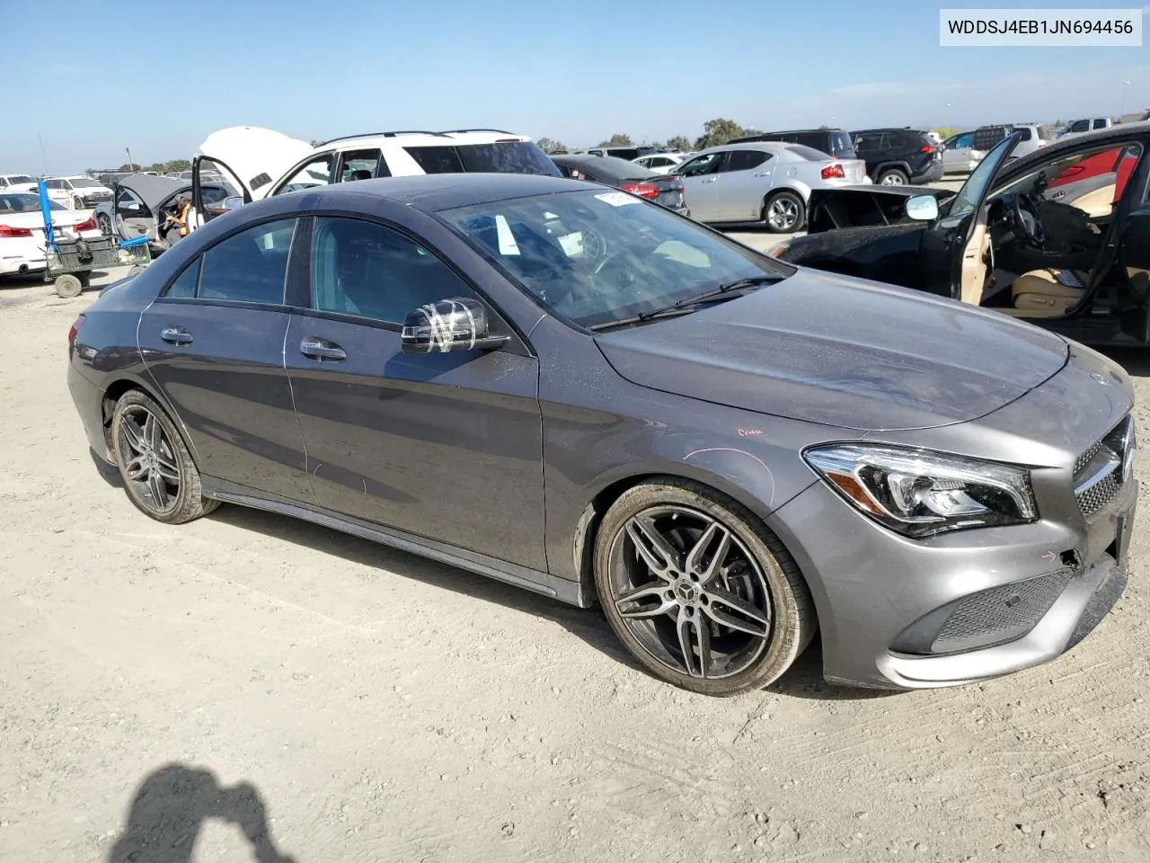 2018 Mercedes-Benz Cla 250 VIN: WDDSJ4EB1JN694456 Lot: 77881864